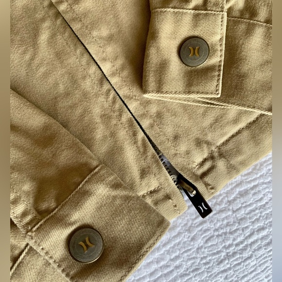 Hurley Eisenhower cropped jacket 100% cotton - Picture 4 of 8